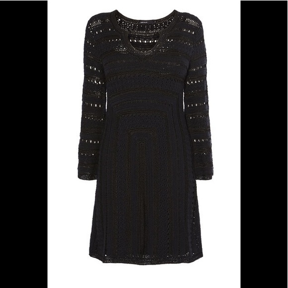 karen millen crochet dress